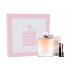 Lancôme La Vie Est Belle Set cadou Apa de parfum 100 ml + lotiune de corp 50 ml + mascara Hypnose 01 Noir Hypnotic 2 ml