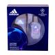 Adidas UEFA Champions League Victory Edition Set cadou  apa de toaleta 50 ml + gel de dus 250 ml Cutie cu defect