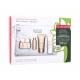 Clarins Nutri-Lumière Set cadou  Cremă de zi Nutri-Lumière 50 ml + Cremă de noapte Nutri-Lumière 15 ml + Ser tratament Nutri-Lumière 10 ml + Cremă de tratament pentru mâini și unghii 30 ml + geantă cosmetică