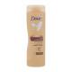 Dove Body Love Care + Visible Glow Self-Tan Lotion Lapte hidratant autobronzant pentru femei 400 ml