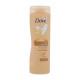 Dove Body Love Care + Visible Glow Self-Tan Lotion Lapte hidratant autobronzant pentru femei 400 ml