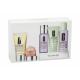 Clinique All About Eyes Set cadou  Crema de ochi All About Eyes 15 ml + lotiune Clarifying lotiune 2 60 ml + DDML 50 ml + sapun lichid  Mild 30 ml + demachiant Take the Day Off  50 ml