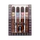 Cuba Set Miniatures Set cadou  Apă de toaletă Gold 5 ml + apă de toaletă Blue 5 ml + apă de toaletă Orange 5 ml + apă de toaletă Red 5 ml Cutie cu defect