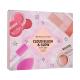Makeup Revolution London Cloud Blush & Glow Gift Set Set cadou  Fard de pleoape Mousse Shadow 4 g Rose Gold + blush Mousse Blush 6 g Blossom Rose Pink + ulei de buze Glaze Lip Oil 1,4 ml Pink + paletă de contur Cheek Lift Palette 12 g + burete cosmet
