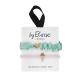 By Eloise London Bangle Set Mint & Strawberry Elastice de păr pentru femei 1 buc