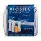 Farouk Systems Biosilk Hydrating Therapy Set cadou  Sampon 67 ml + Balsam de par 67 ml + Ulei de par 52 ml + Balsam de par fara clatire 67 ml + Borseta cosmetice