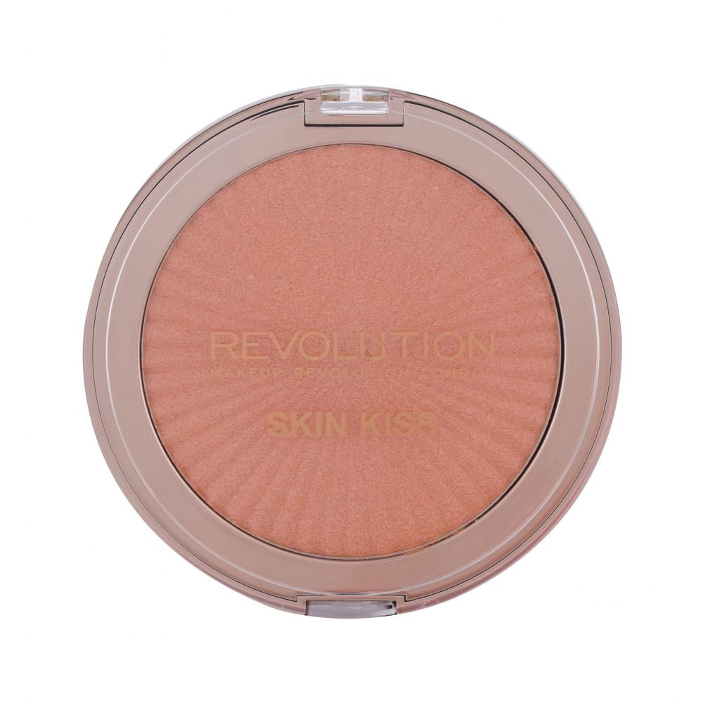 Makeup Revolution London Skin Kiss Iluminator pentru femei 14 g Nuanţă Rose Gold Kiss
