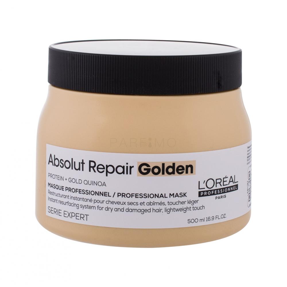 New meaning Absorb George Bernard L'Oréal Professionnel Série Expert Absolut Repair Gold Quinoa + Protein  Resurfacing Golden Masque Mască de păr pentru femei 500 ml | Parfimo.ro