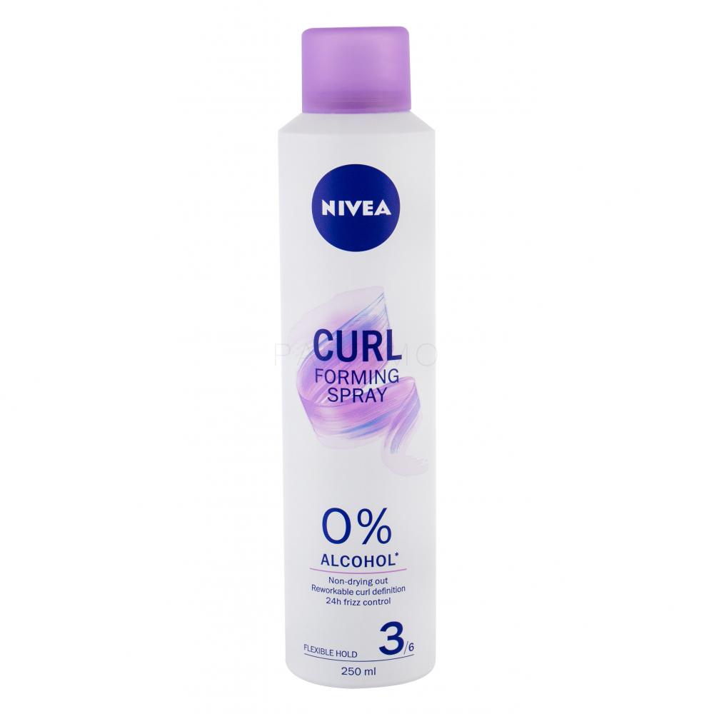Nivea Forming Spray Curl Stilizare și Modelare Păr Pentru Femei 250 Ml Parfimo Ro