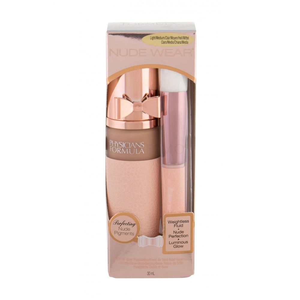 Physicians Formula Nude Wear Touch of Glow Set cadou Fond de ten 30 ml