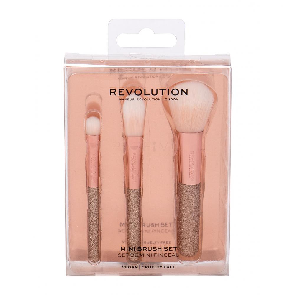 Makeup Revolution London Brushes Mini Brush Set Pensule pentru femei