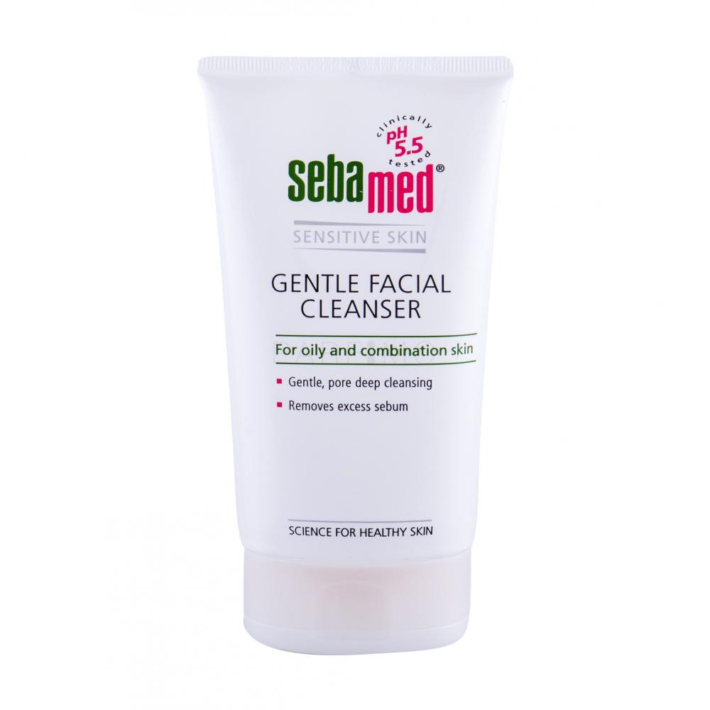 SebaMed Sensitive Skin Gentle Facial Cleanser Gel demachiant pentru