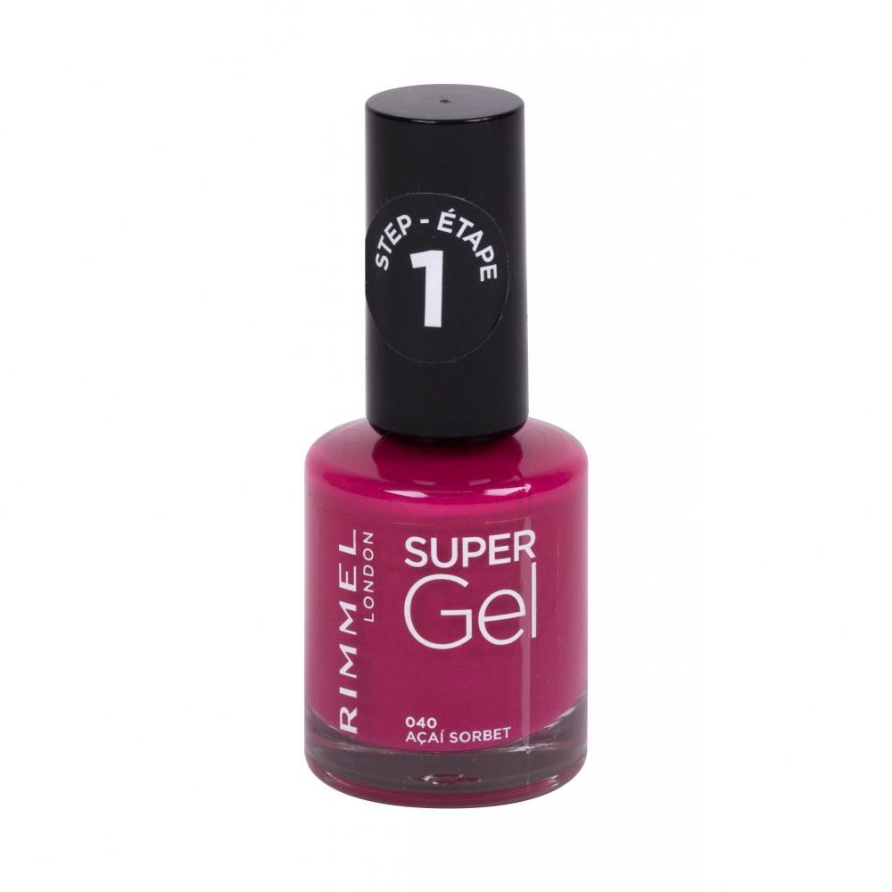 Rimmel London Super Gel Step1 Lac De Unghii Pentru Femei 12 Ml