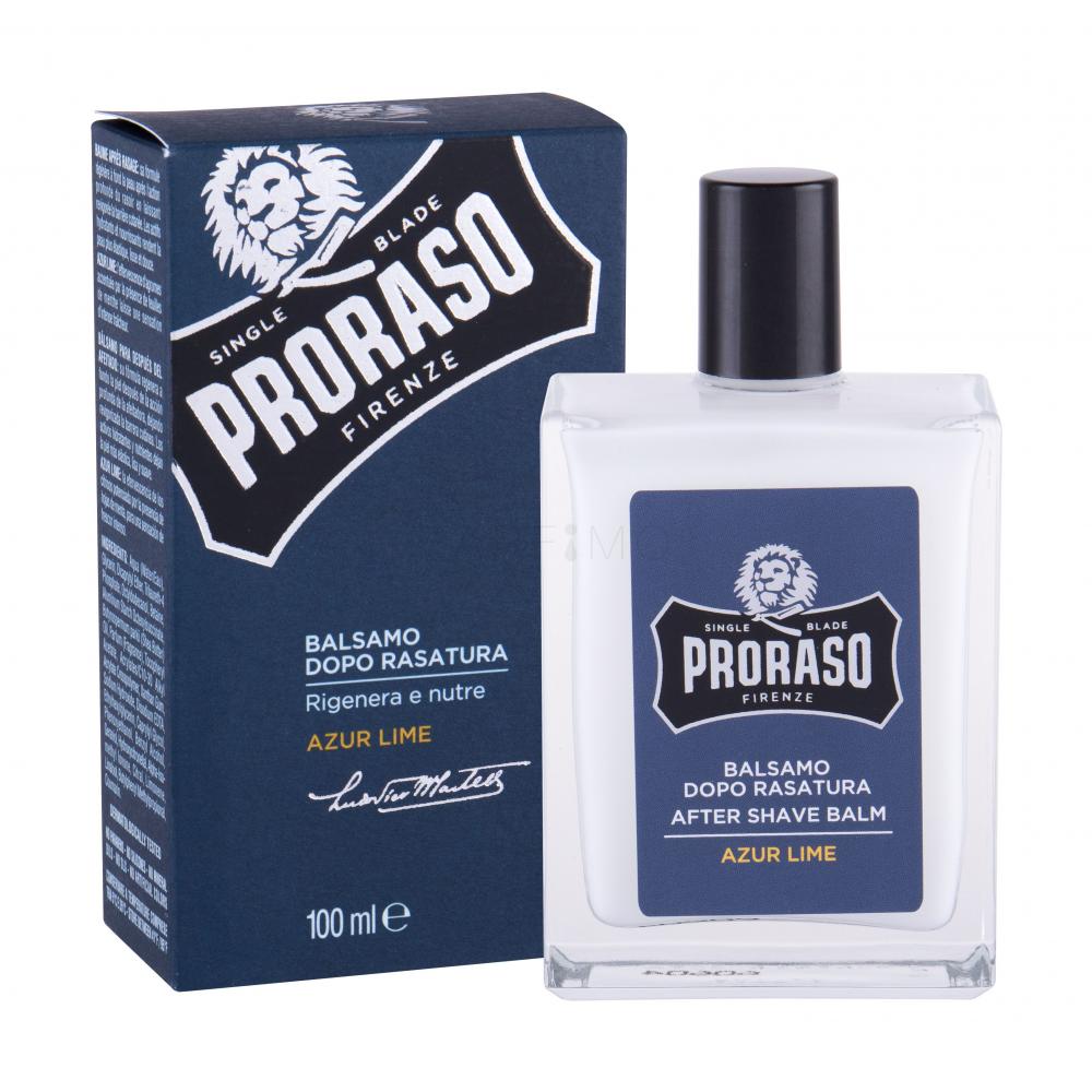 PRORASO Azur Lime After Shave Balm Balsam după ras pentru bărbați 100 ml