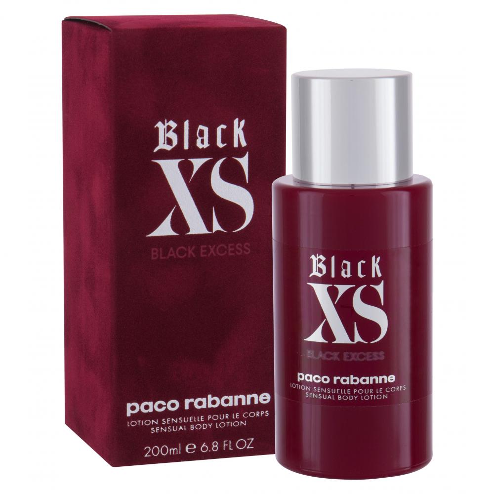 Paco Rabanne Black XS Lapte de corp pentru femei 200 ml