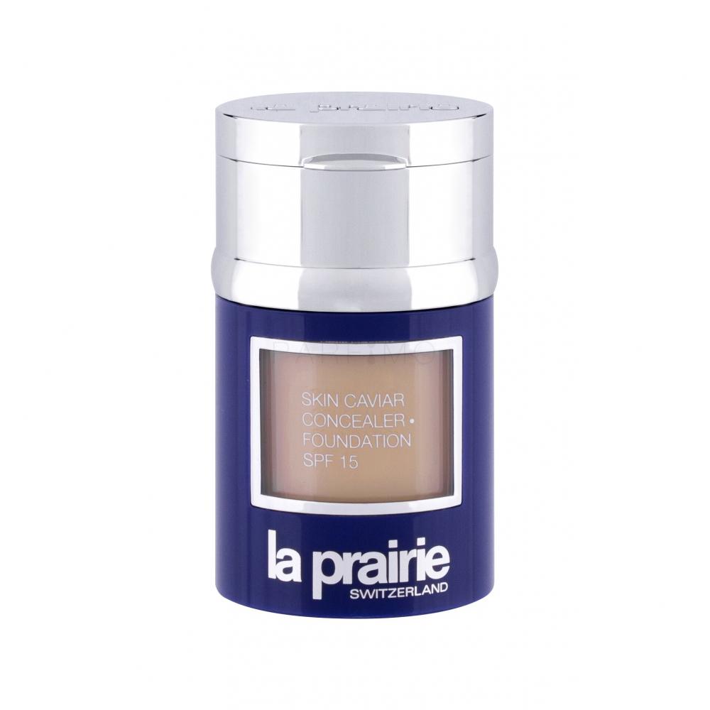 La Prairie Skin Caviar Concealer Foundation SPF15 Fond de ten pentru femei Nuanţă Tender Ivory Set
