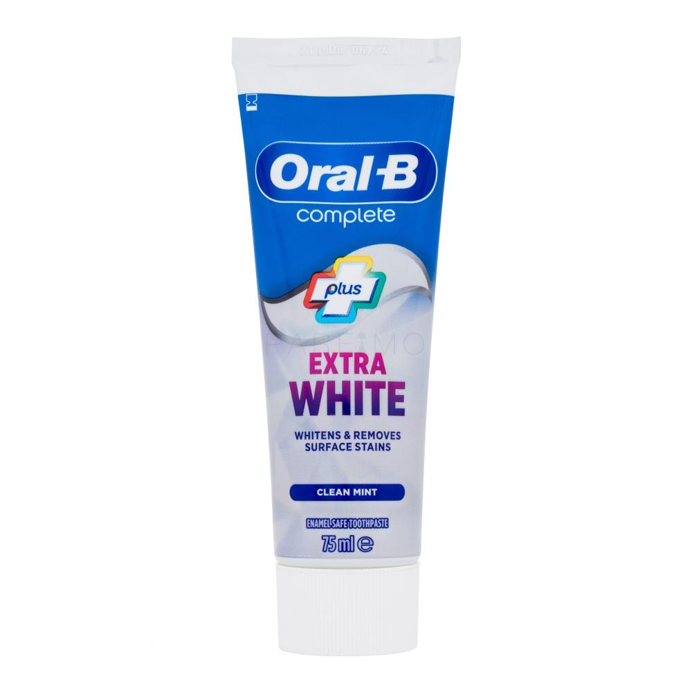 Oral-B Complete Plus Extra White Clean Mint Pastă de dinți 75 ml
