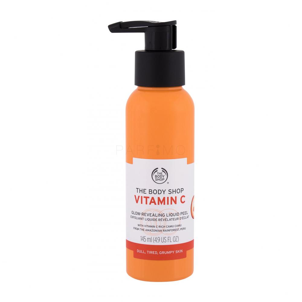 The Body Shop Vitamin C Glow-Revealing Peeling pentru femei 145 ml