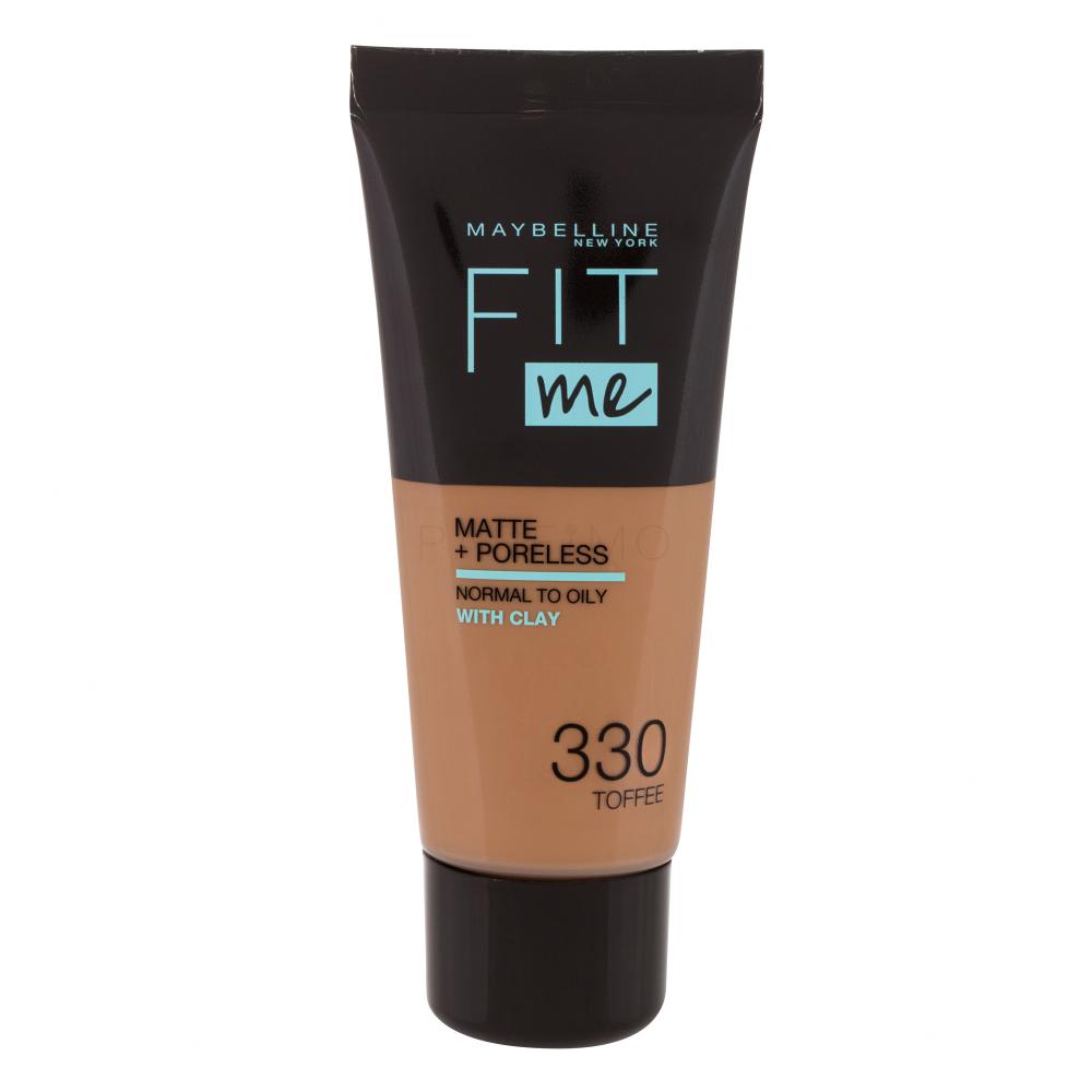 Maybelline Fit Me! Matte + Poreless Fond de ten pentru femei 30 ml Nuanţă 330 Toffee