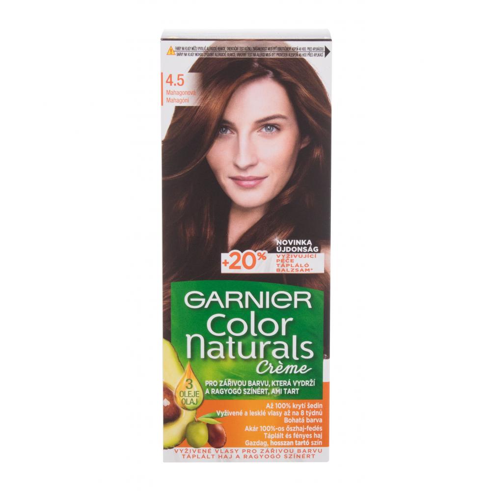 Garnier Color Naturals Créme Vopsea de păr pentru femei 40 ml Nuanţă 4,5 Mahogany
