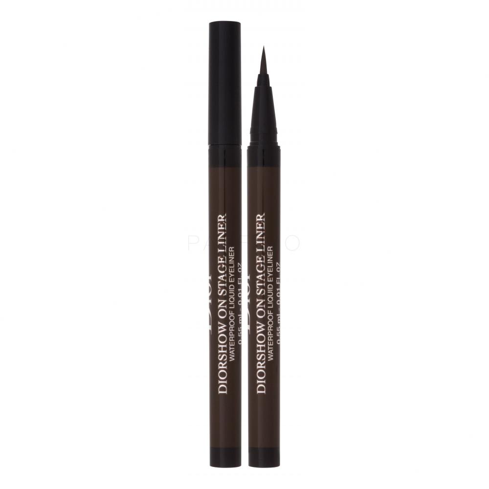 Dior Diorshow On Stage Liner Waterproof Tuș de ochi pentru femei 0,55 ml Nuanţă 781 Matte Brown