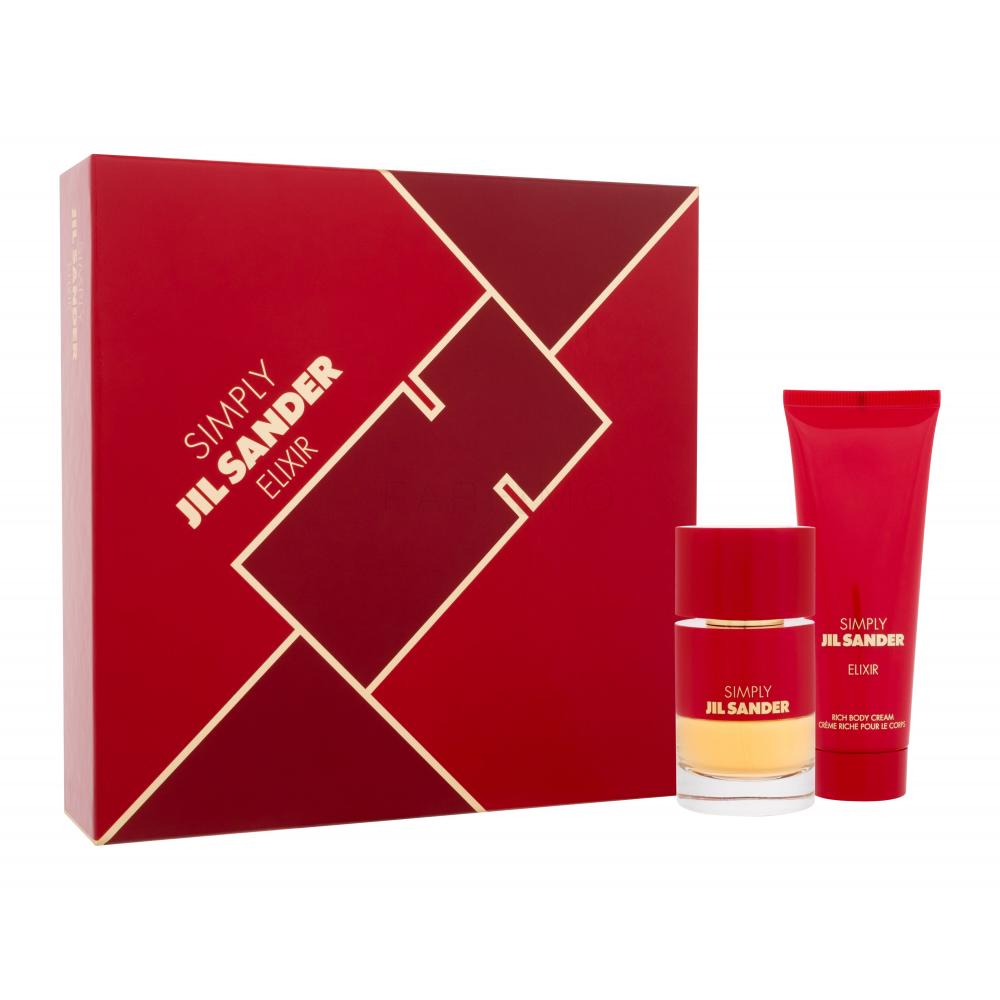 Jil Sander Simply Jil Sander Elixir Set cadou Apă de parfum 40 ml + cremă de corp 75 ml