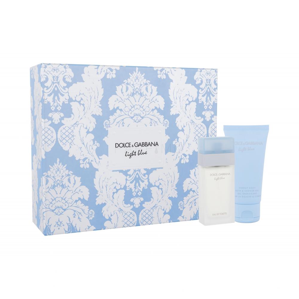 Dolce&Gabbana Light Blue Set cadou Apă de toaletă 25 ml + gel de corp 50 ml