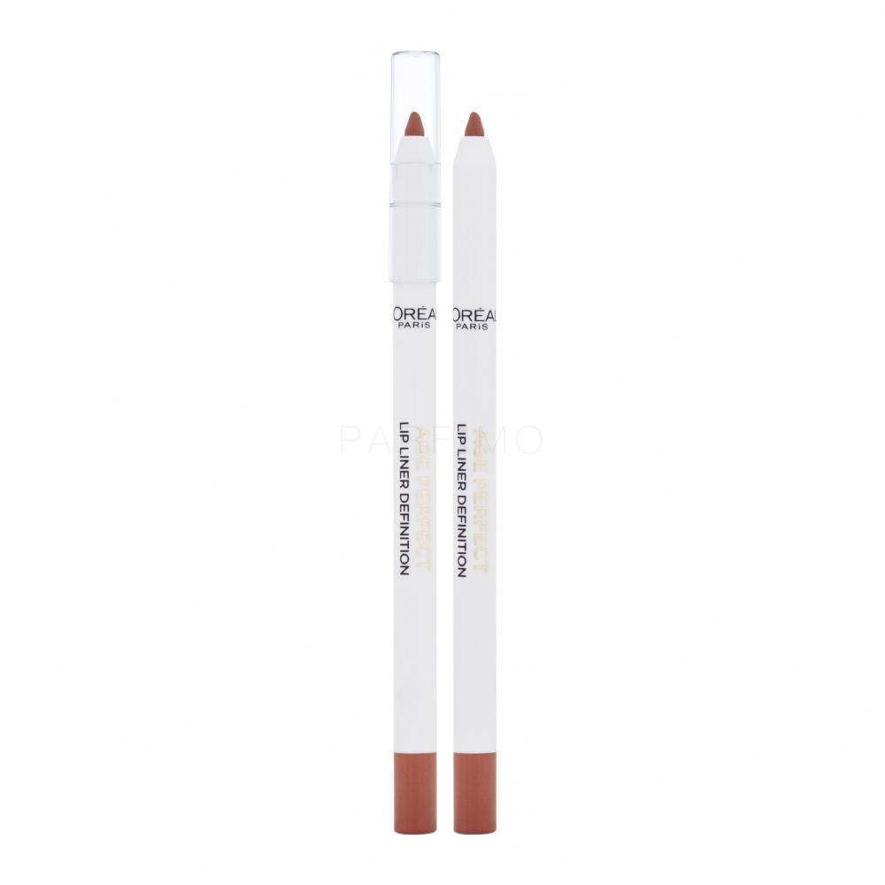 L'Oréal Paris Age Perfect Lip Liner Definition Creion de buze pentru femei 1,2 g Nuanţă 639 Glowing Nude