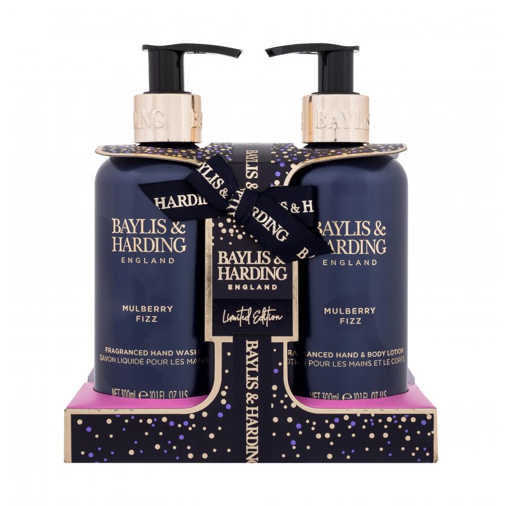 Baylis & Harding Mulberry Fizz Limited Edition Set Set cadou Loțiune de corp Mulberry Fizz 300 ml + săpun lichid Mulberry Fizz 300 ml