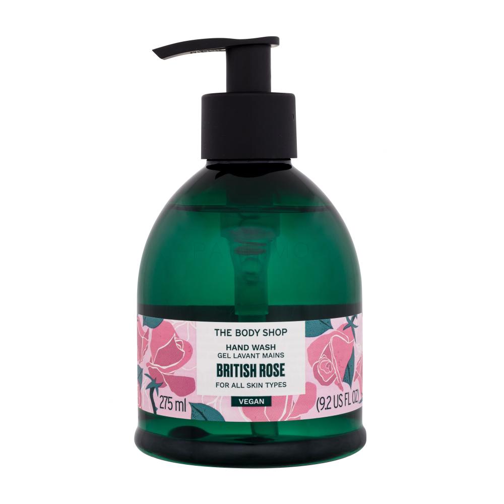 The Body Shop British Rose Hand Wash Săpun lichid pentru femei Parfimo.ro