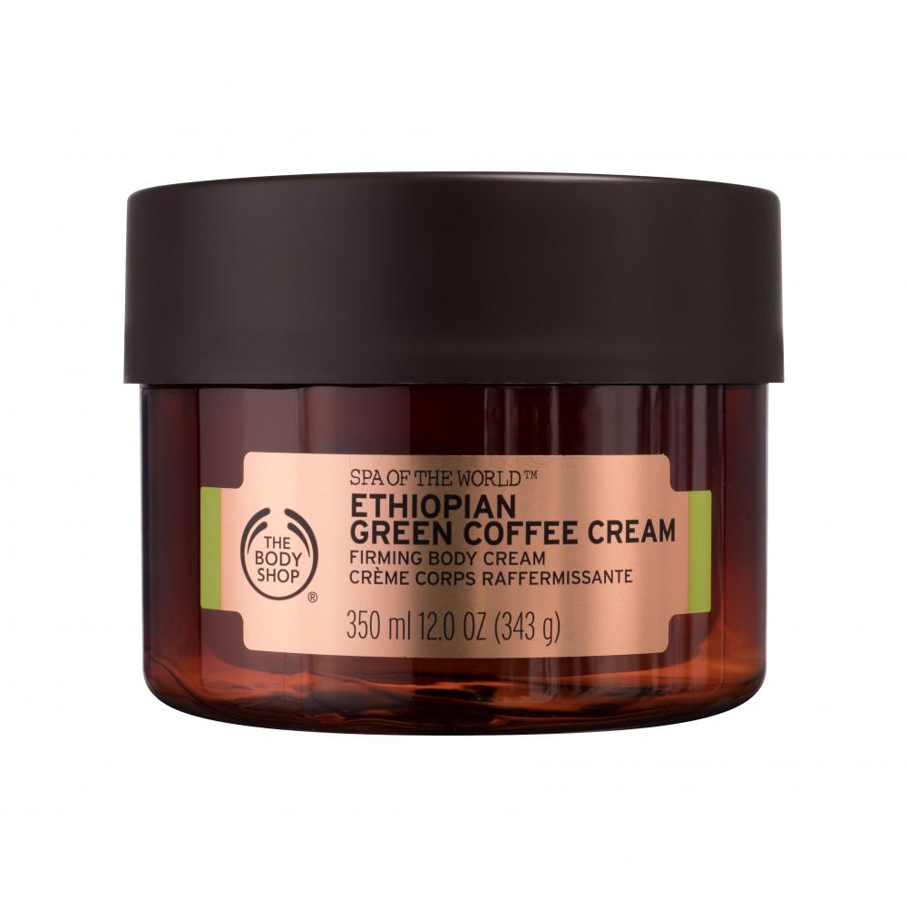 The Body Shop Spa Of The World Ethiopian Green Coffee Cremă de corp pentru femei 350 ml