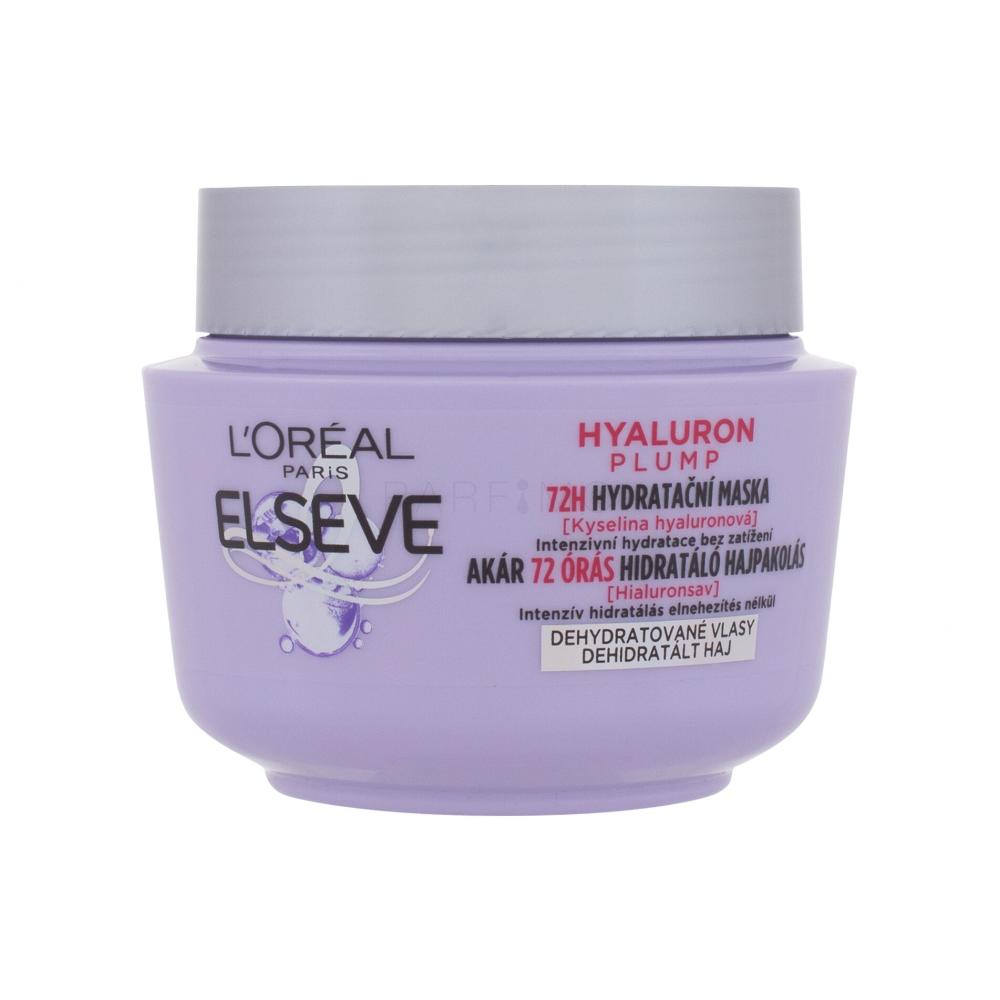 L'Oréal Paris Elseve Hyaluron Plump Moisture Hair Mask Mască de păr pentru femei 300 ml