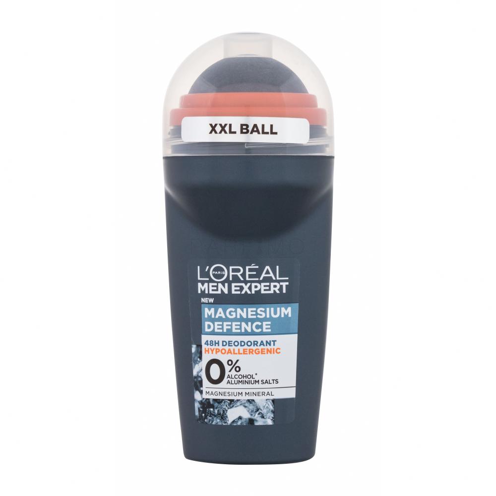 L'Oréal Paris Men Expert Magnesium Defence 48H Deodorant pentru bărbați 50 ml