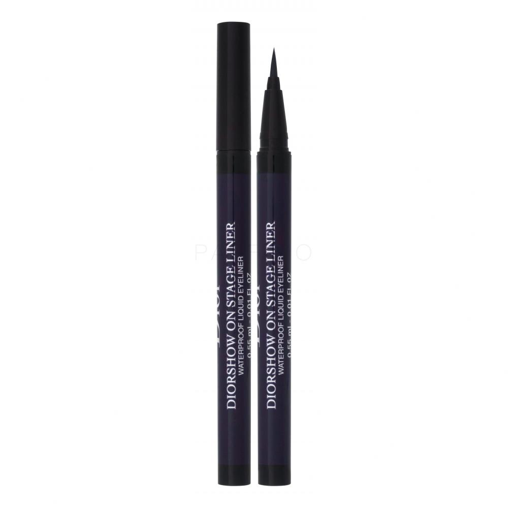 Dior Diorshow On Stage Liner Waterproof Tuș de ochi pentru femei 0,55 ml Nuanţă 296 Matte Denim