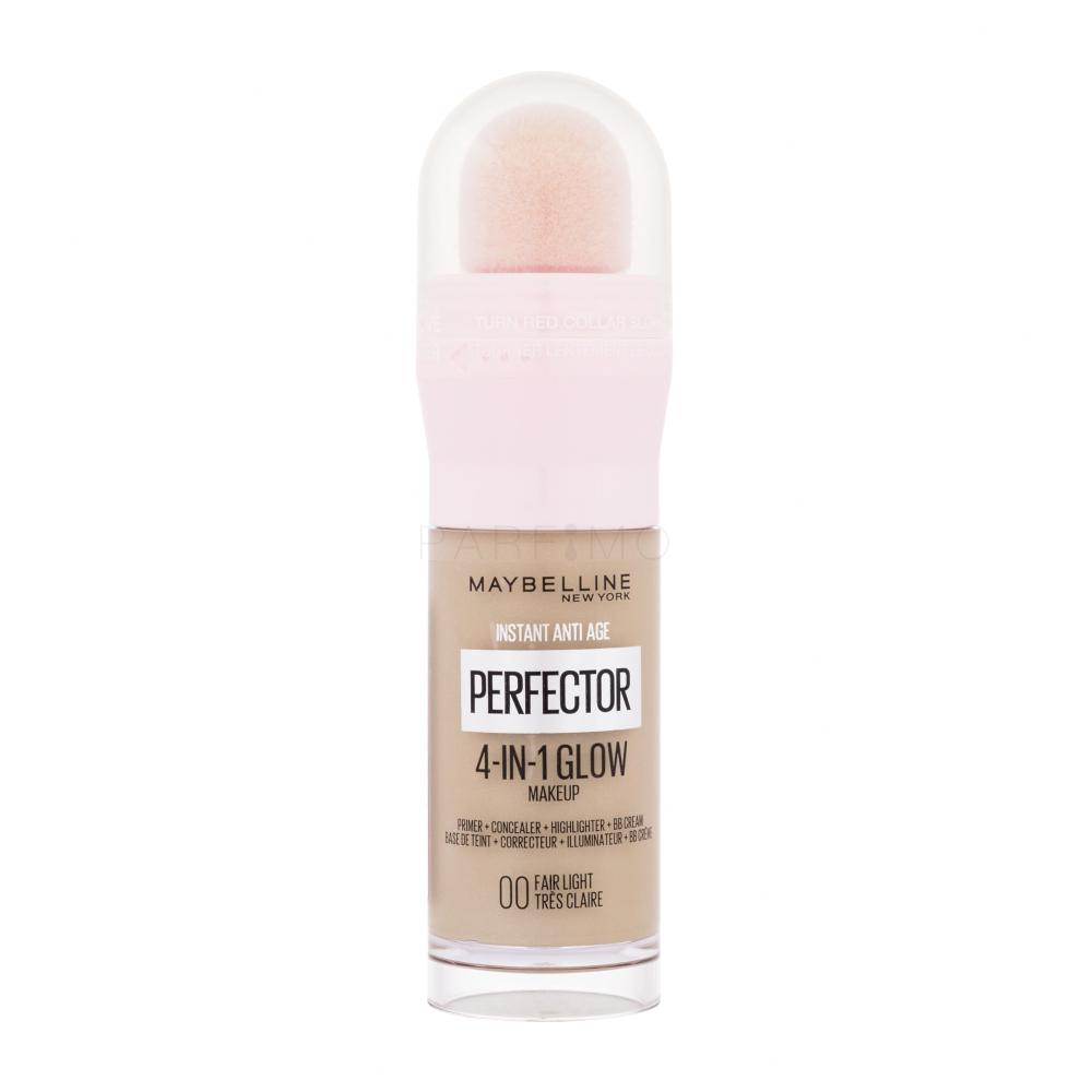 Maybelline Instant Anti-Age Perfector 4-In-1 Glow Fond de ten pentru femei 20 ml Nuanţă 00 Fair