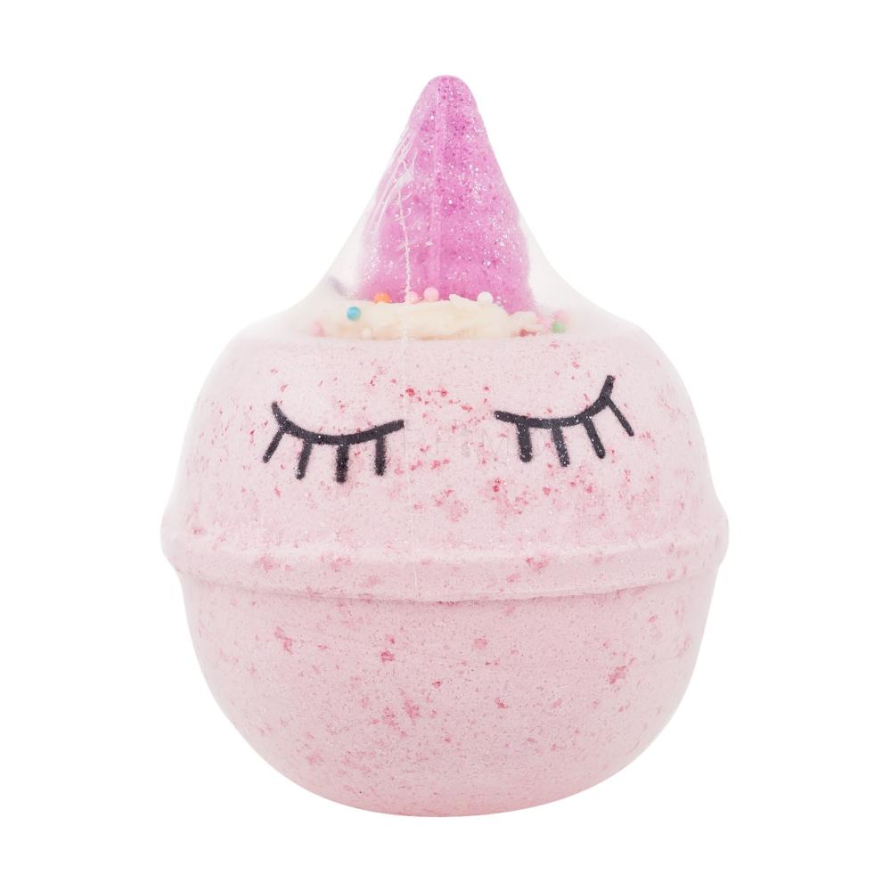 2K Bubbling Unicorn Bath Fizzer Bilă efervescentă de baie pentru femei 200 g Nuanţă Strawberry