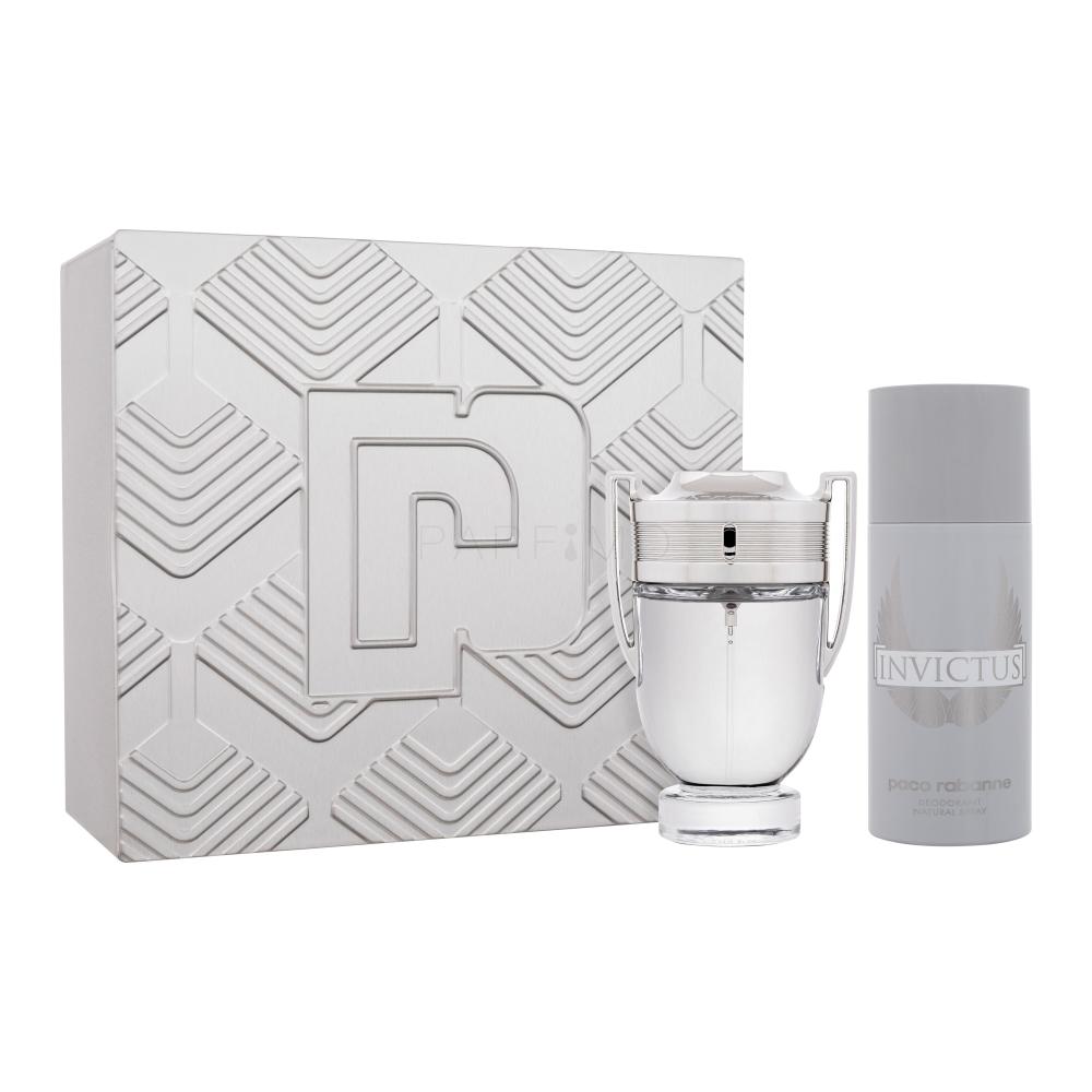 Paco Rabanne Invictus Set cadou Apă de toaletă 100 ml + deodorant 150