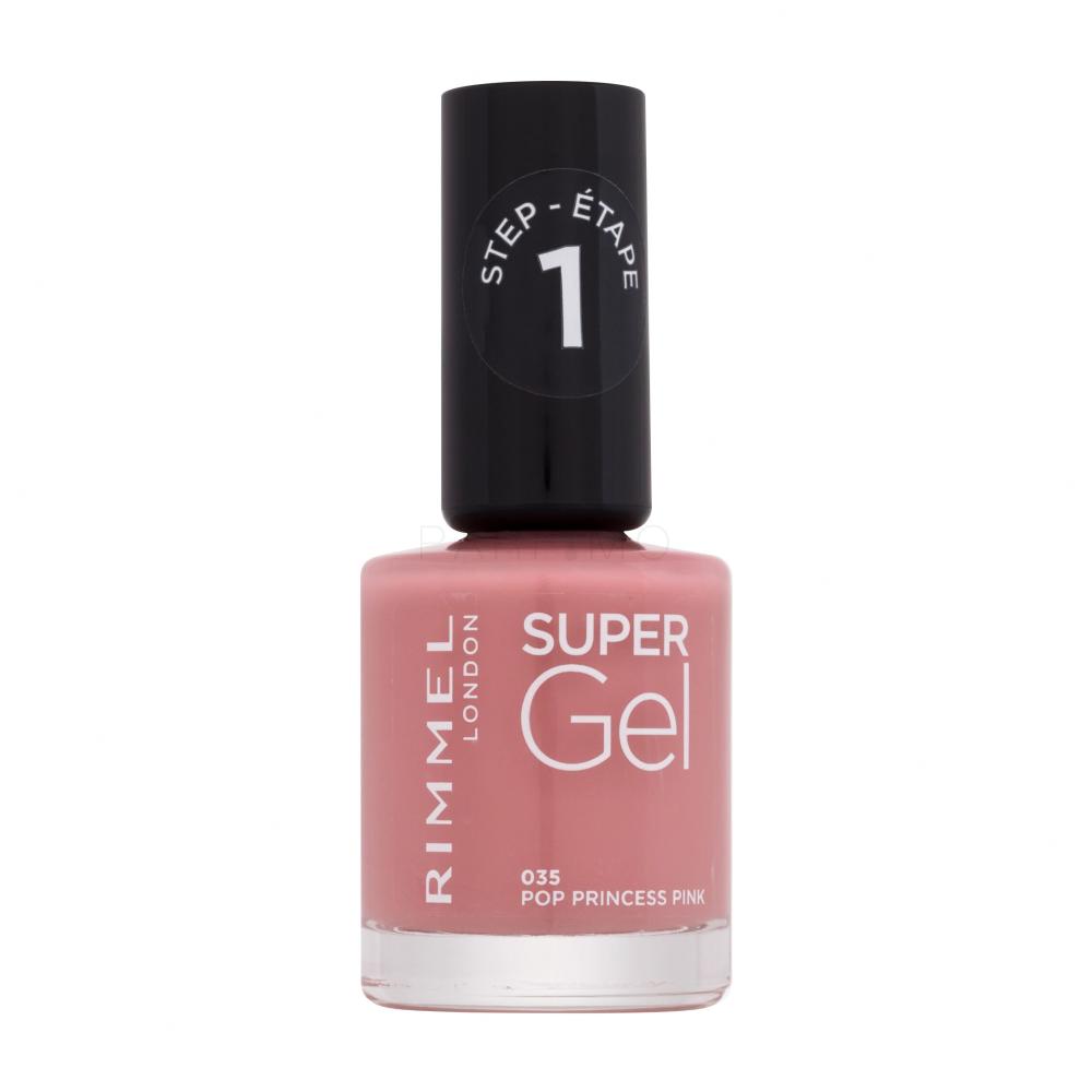 Rimmel London Super Gel STEP1 Lac de unghii pentru femei 12 ml Nuan????