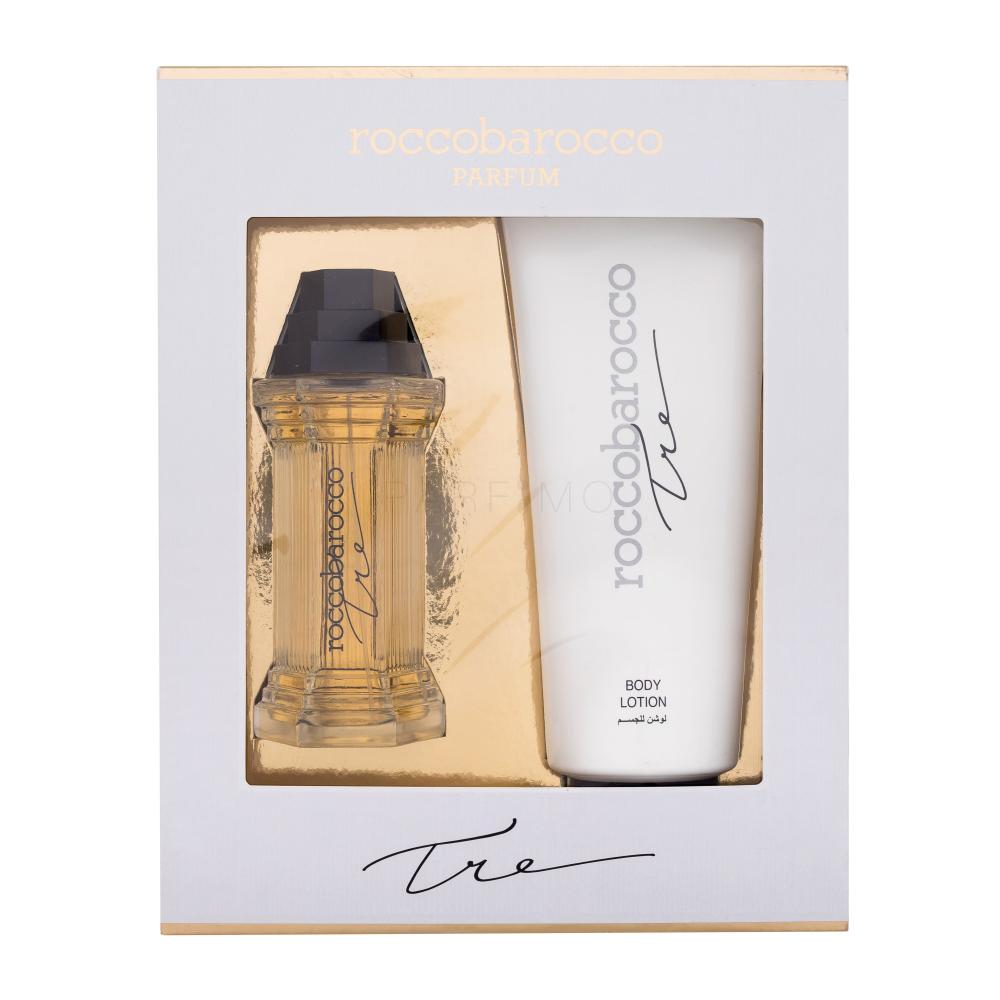 Roccobarocco Tre Set cadou Apă de parfum 100 ml + cremă de corp 400 ml