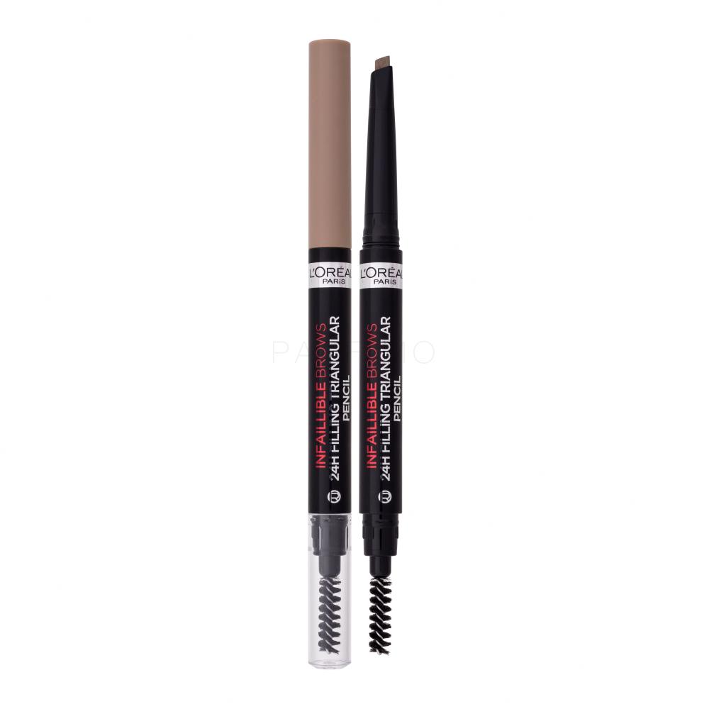 L'Oréal Paris Infaillible Brows 24H Filling Triangular Pencil Creion pentru femei 1 ml Nuanţă 07 Blonde