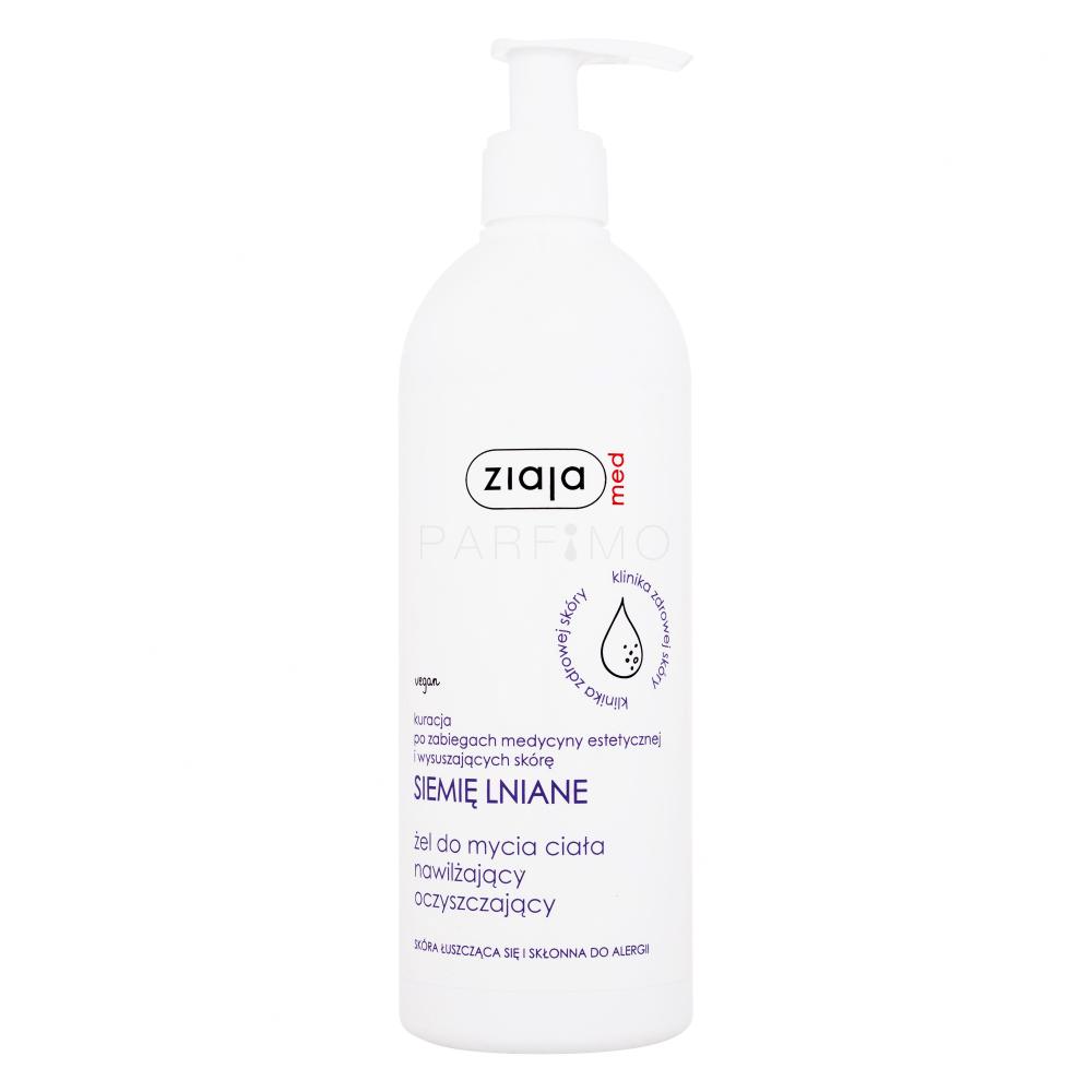 Ziaja Med Linseed Body Wash Gel de corp pentru femei 400 ml