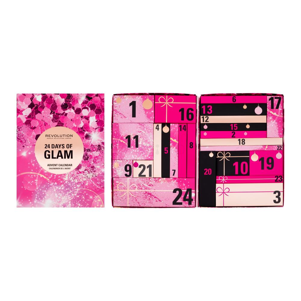 Makeup Revolution London 24 Days Of Glam Advent Calendar Set cadou
