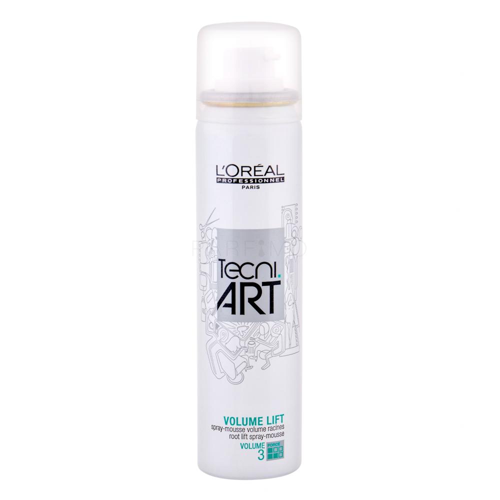 L'Oréal Professionnel Tecni.Art Volume Lift 1 Spumă de păr pentru femei 75 ml