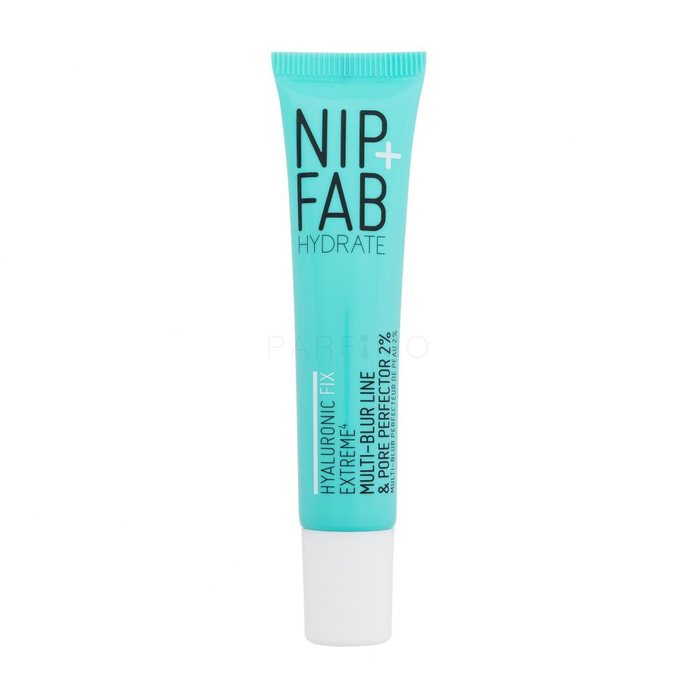 NIP+FAB Hydrate Hyaluronic Fix Extreme⁴ Multi-Blur Line & Pore Perfector Cremă de zi pentru femei 15 ml