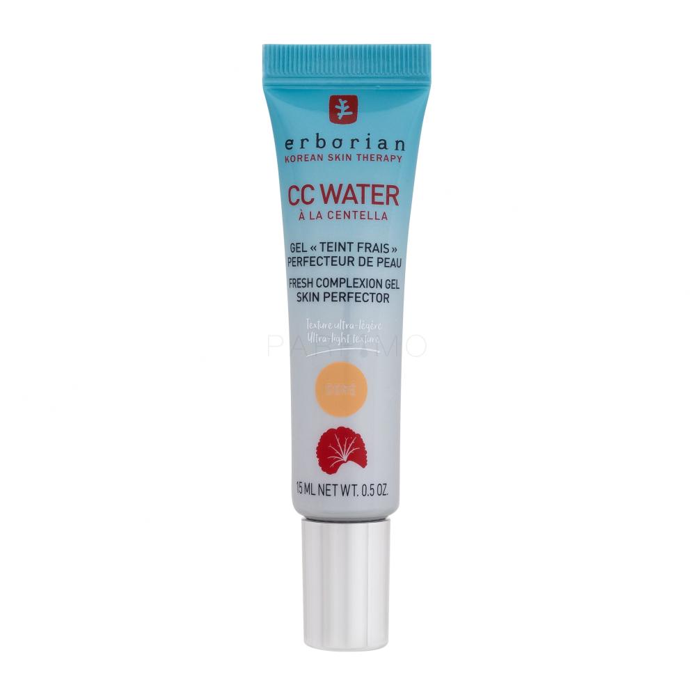 Erborian CC Water Fresh Complexion Gel Skin Perfector Cremă CC pentru femei 15 ml Nuanţă Doré