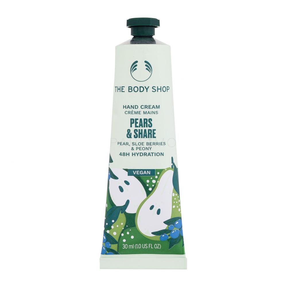 The Body Shop Pears & Share Hand Cream Cremă de mâini pentru femei 30 ml