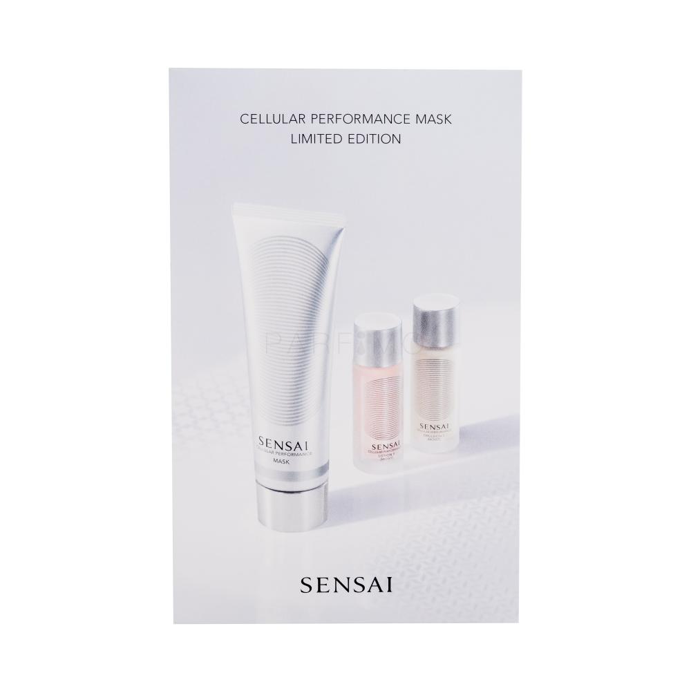Sensai Cellular Performance Limited Edition Set cadou Mască de fata Cellular Performance Mask 100 ml + loțiune tonica Cellular Performance II 20 ml + emulsie faciala Cellular Performance II 20 ml