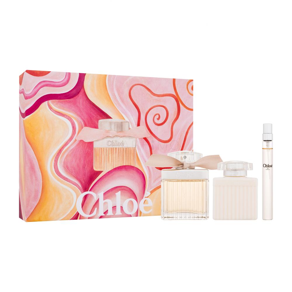Chloé Chloé Set cadou Apă de parfum 75 ml + loțiune de corp 100 ml + apă de parfum 10 ml