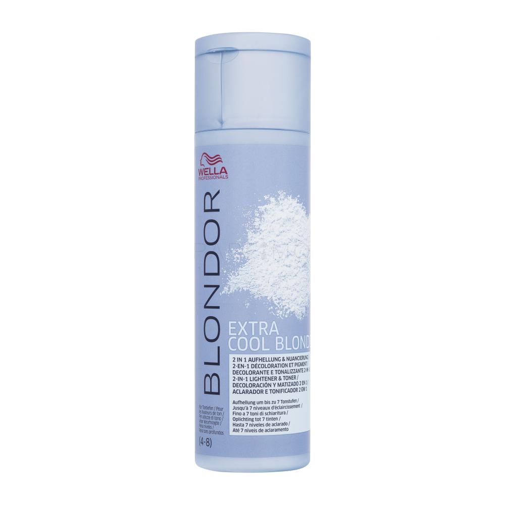 Wella Professionals Blondor Extra Cool Blonde 2-In-1 Lightener & Toner Vopsea de păr pentru femei 150 g