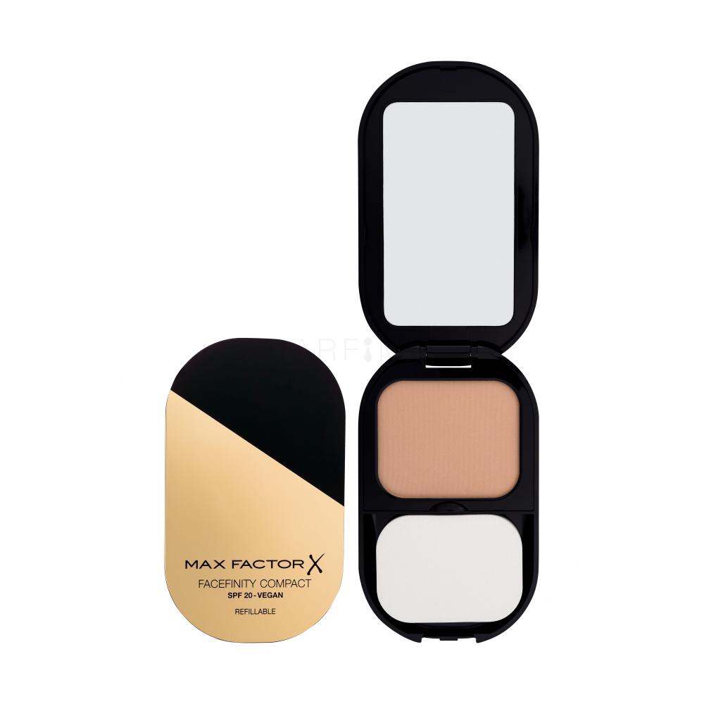 Max Factor Facefinity Compact SPF20 Fond de ten pentru femei 10 g Nuanţă 006 Golden